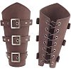 Leatheroid Punk Style Cuff Wristband for Bikers AJEW-WH0020-38A-1