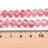 Transparent Glass Beads Strands GLAA-T023-6mm-A13-4