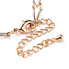 Brass Multi-strand Charm Bracelets BJEW-JB04499-5