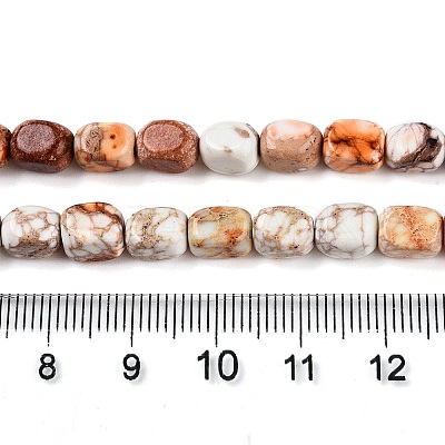 Natural Imperial Jasper Beads Strands X-G-N342-62K-1