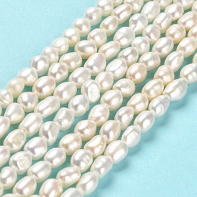 Natural Cultured Freshwater Pearl Beads Strands PEAR-E016-063-1