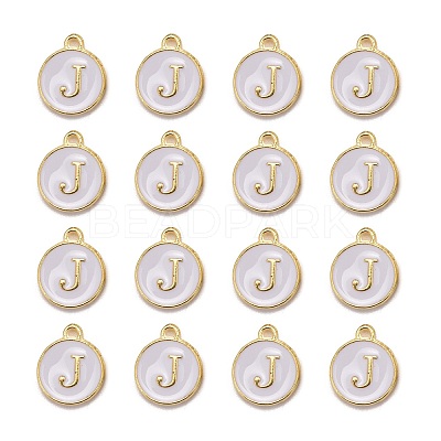 Golden Plated Alloy Charms X-ENAM-S118-01J-1