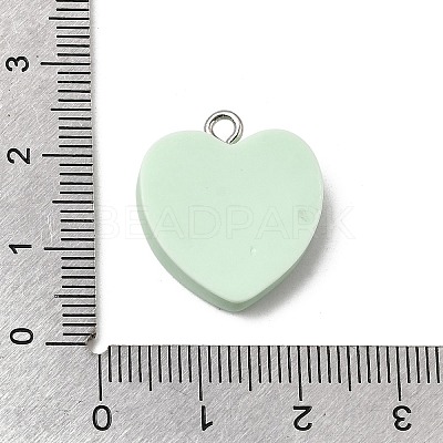 Opaque Resin Pendants RESI-C079-04C-1