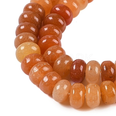 Natural Red Aventurine Beads Strands G-L604-D01-01-1