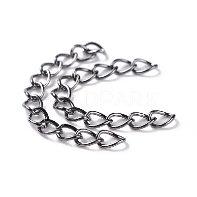 Iron Ends with Twist Chains CH-CH017-5cm-B-1