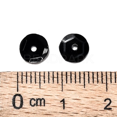 Plastic Paillette Beads PVC-A001-4mm-11-1
