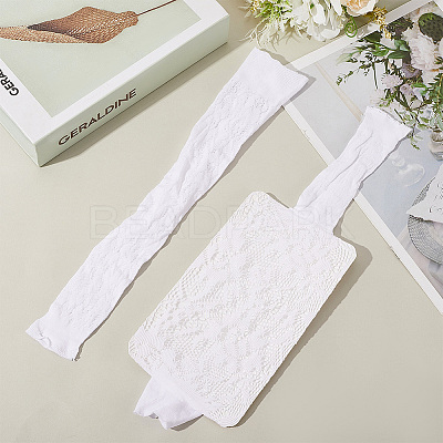 Nylon Calf Long Socks for Women Girls AJEW-WH20006-235B-1