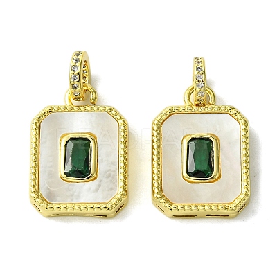 Eco-Friendly Brass Pendants KK-A204-20G-1