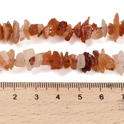 Natural Fire Opal Beads Strands G-C253-03-1