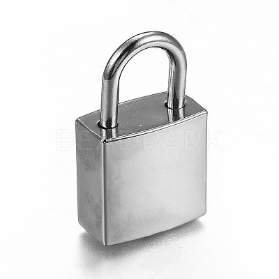 Rectangle Alloy Padlock Mini Lock with Key PALLOY-H191-02P-1