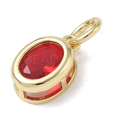 Brass Pave Cubic Zirconia Charms KK-CBA56EF-30G-1
