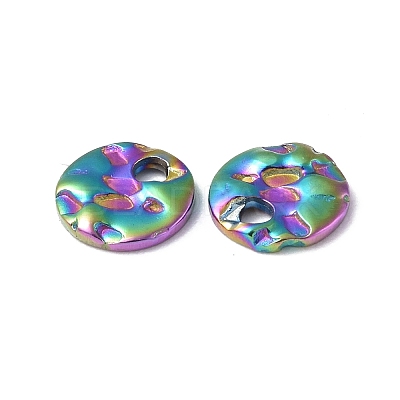 Ion Plating(IP) 304 Stainless Steel Charms STAS-C066-30M-1