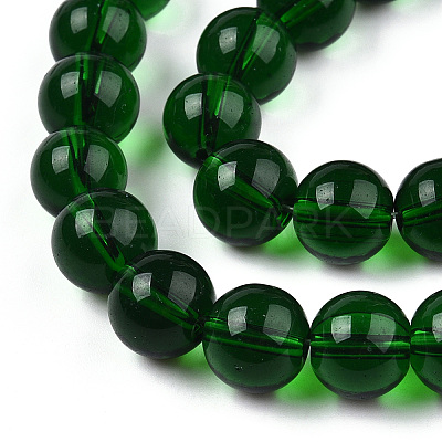 Transparent Glass Beads Strands GLAA-T032-T4mm-22-1