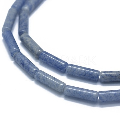 Dyed & Heated Natural Blue Aventurine Beads Strands G-F631-D12-01-1