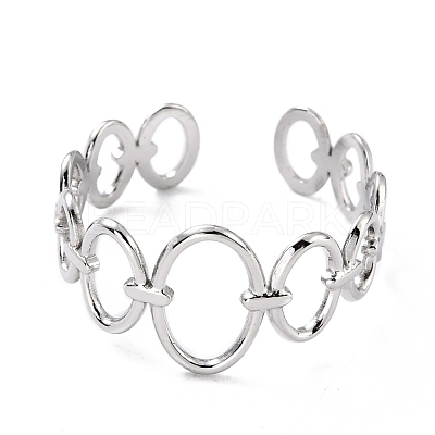 Non-Tarnish 304 Stainless Steel Finger Rings X-RJEW-L102-05P-1