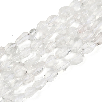 Natural Quartz Crystal Beads Strands G-P433-21-1