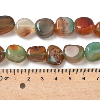 Natural Agate Beads Strands G-H295-D01-15-1