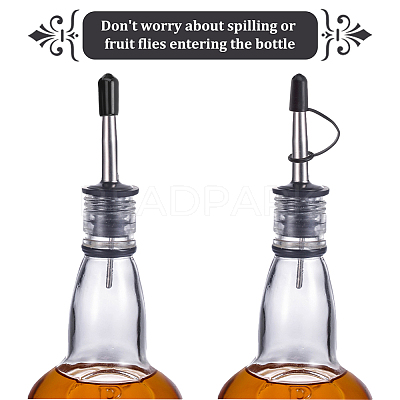 10Pcs Plastic Wine Bottle Pourer AJEW-CP0001-91-1