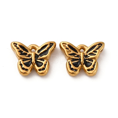 304 Stainless Steel Enamel Charms LS-STAS-Q363-02C-G-1