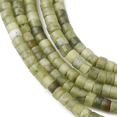 Natural Chinese Southern Jade Beads Strands G-E612-A11-1