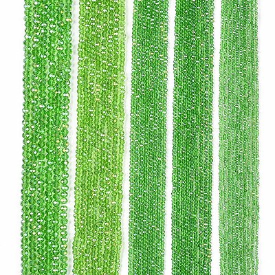 Electroplate Glass Beads Strands EGLA-A044-T6mm-B11-1