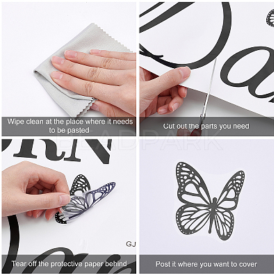 PVC Wall Stickers DIY-WH0228-279-1
