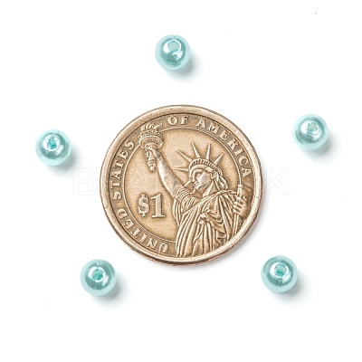 Imitation Pearl Acrylic Beads PL609-01-1