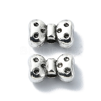 Tibetan Style Alloy Beads TIBEB-F065-07AS-01-1