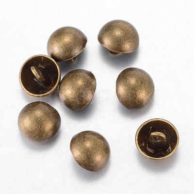 Alloy Shank Buttons BUTT-D054-28mm-06AB-1