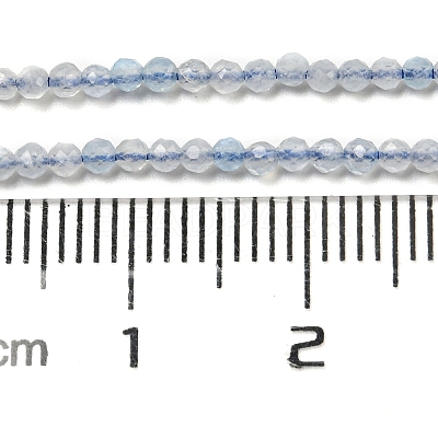 Natural Aquamarine Beads Strands G-A097-A17-01-1