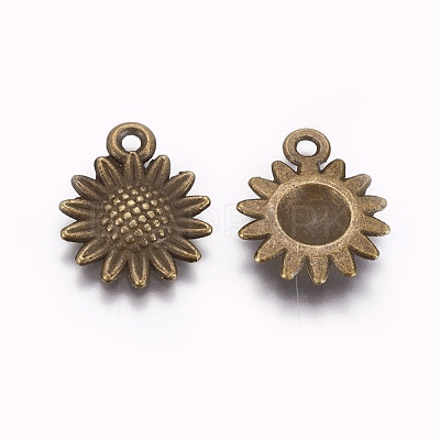 Tibetan Style Alloy Pendants A-PALLOY-WH0066-12AB-1