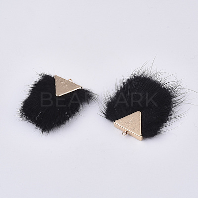 Faux Mink Fur Tassel Pendant Decorations FIND-S302-05K-1
