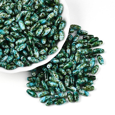 Baking Paint Glass Seed Beads SEED-N008-06I-1