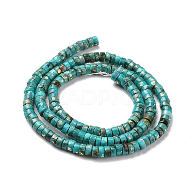Synthetic Imperial Jasper & Opal Beads Strands G-E185-05-1
