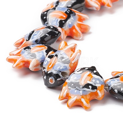 Handmade Porcelain Beads X1-PORC-G002-54I-1