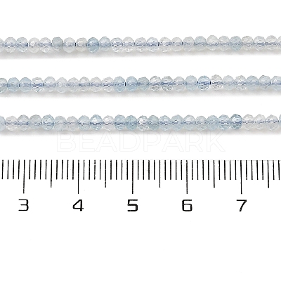 Natural Aquamarine Beads Strands G-ONLY-T-B04-01A-1