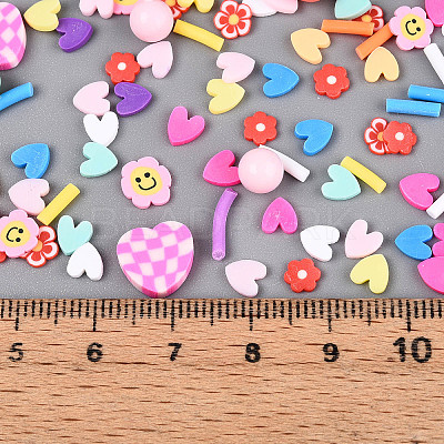 Handmade Polymer Clay Cabochons CLAY-N013-14-1