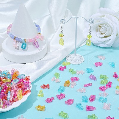 115g Transparent Acrylic Pendantss TACR-BM0001-01-1