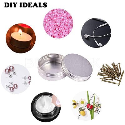 Round Aluminium Tin Cans CON-PH0001-40-1