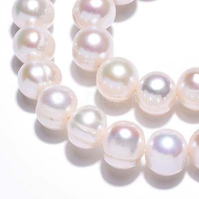 Natural Cultured Freshwater Pearl Beads Strands PEAR-N013-08C-1