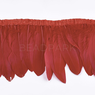 Goose Feather Fringe Trimming FIND-T037-05E-1