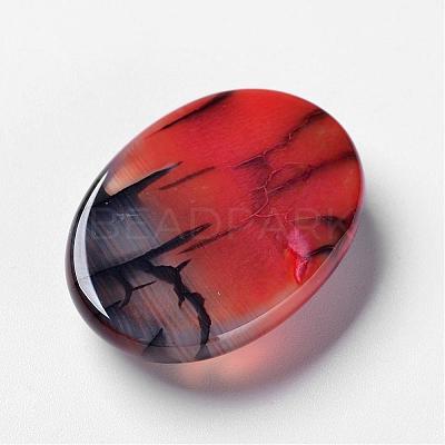Natural Dragon Veins Cabochons G-F296-07-22x30mm-1