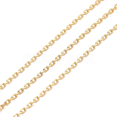PVD Vacuum Plating 304 Stainless Steel Cable Chains CHS-D033-03G-02-1