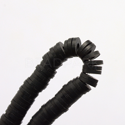 Handmade Polymer Clay Beads X-CLAY-R067-6.0mm-42-1