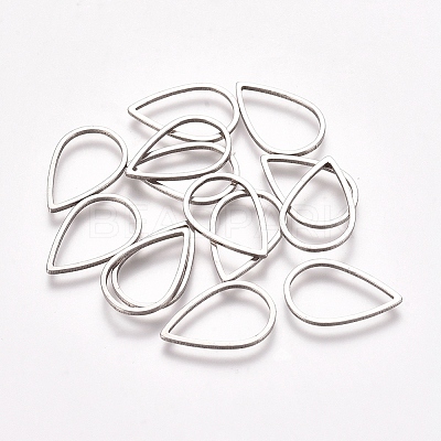 304 Stainless Steel Linking Rings X-STAS-TAC0002-18-02P-1