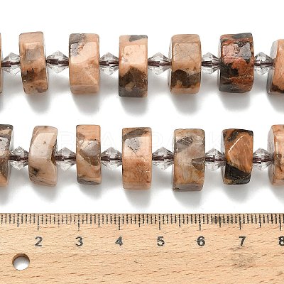 Natural Feldspar Beads Strands G-L642-H04-01-1