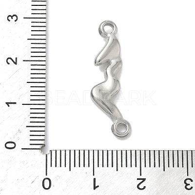 304 Stainless Steel Links Connector Charms STAS-K267-22A-P-1