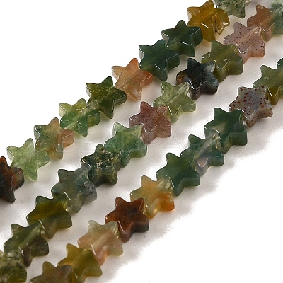 Natural Indian Agate Beads Strands G-G085-B11-02-1