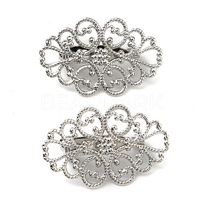 Brass Brooch Findings FIND-R144-08P-1