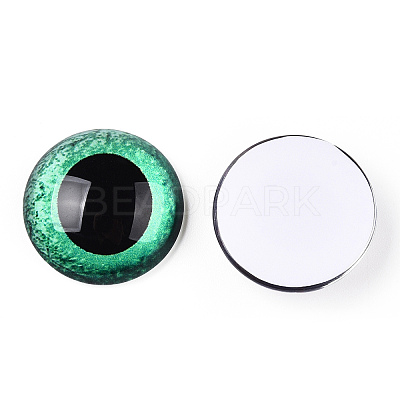Glass Cabochons GGLA-T004-04N-1